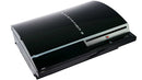 PlayStation 3 Fat 160GB  Standard Cor Black Piano + 2 Controles + 5 Jogos